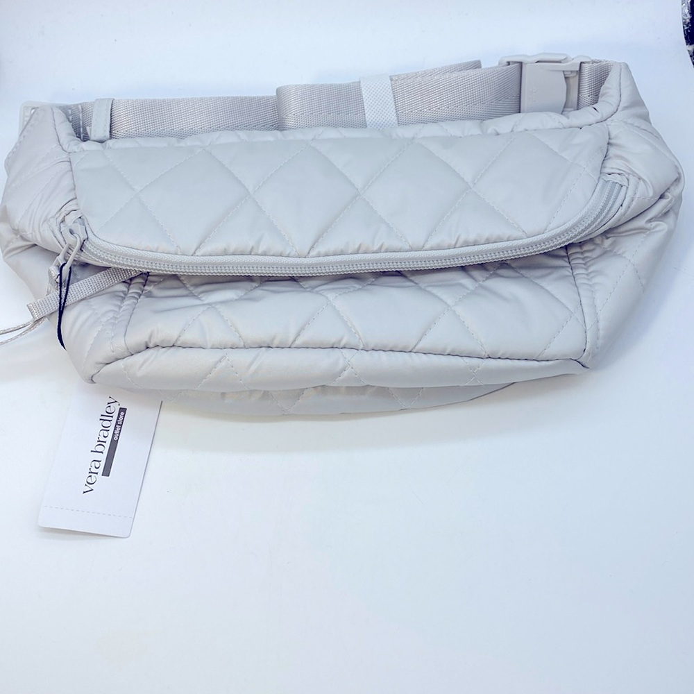 Vera Bradley Large Belt Bag in Ultralight Oyster Mushroom NWT